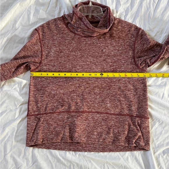 Lululemon Ready to Rulu Fleece Pullover in Heathered Savannah Size M - Picture 8 of 9